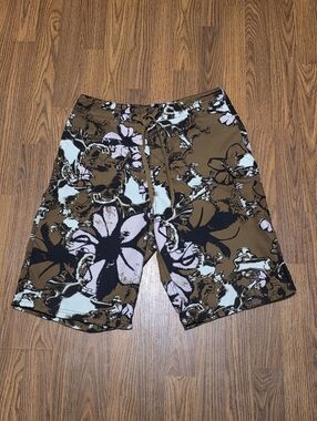 Oakley Men’s Swim Board Shorts Size 30 Floral Lightweight Surf Athletic Shorts